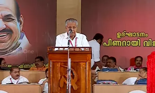 തോമസ് കെ. തോമസിനെതിരെ സംസാരിച്ച ആലപ്പുഴ ജില്ലാ സെക്രട്ടറിയെ തിരുത്തി മുഖ്യമന്ത്രി