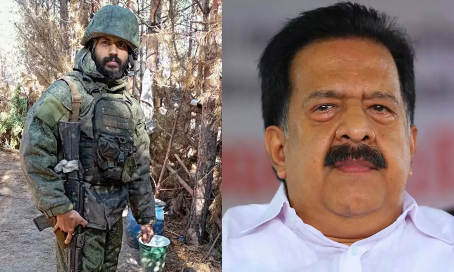 Ramesh Chennithala writes to the Foreign Minister in Kerala man Binils death in Ukraine war, Dr. S. Jaishankar