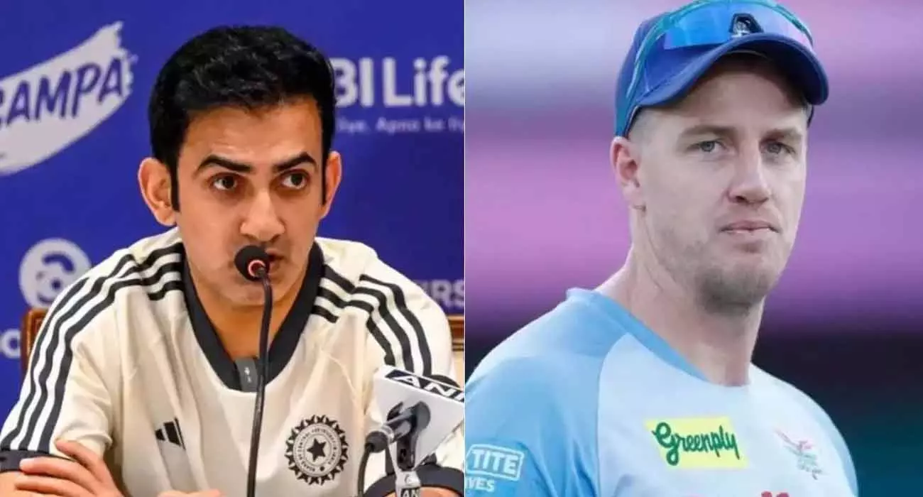 The trainer arrived late for the session; Gautam Gambhir scolds Moni Morkel- Report