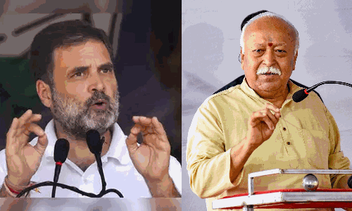 Rahul Gandhi against Rss chief controversial statement