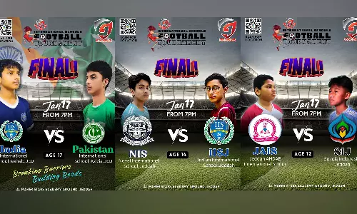 ഗൂഗിളിസ് ഇന്റർനാഷണൽ ഫുട്‌ബോൾ ടൂർണമെന്റിന്റെ കലാശപോരാട്ടം വെള്ളിയാഴ്ച