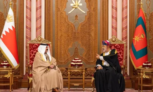Visit of King of Bahrain to Oman; Both countries have signed 25 agreements