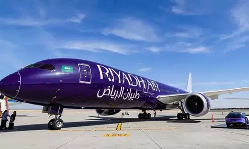 Riyadh Airs first Boeing aircraft has arrived