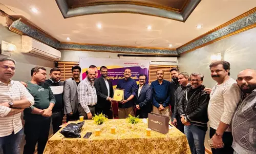 Yusuf Kakancheri was given a farewell by the Koyilandi Koottam Global Community Riyadh Chapter