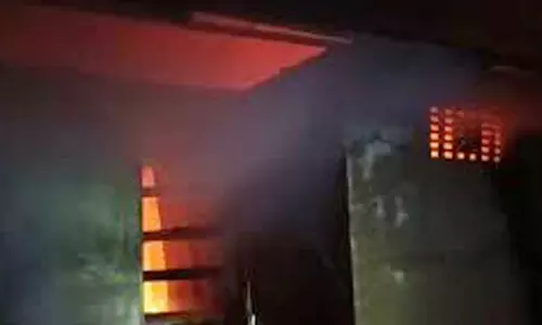 കോട്ടയം വൈക്കത്ത് വീടിന് തീപിടിച്ച് 75കാരിക്ക് ദാരുണാന്ത്യം