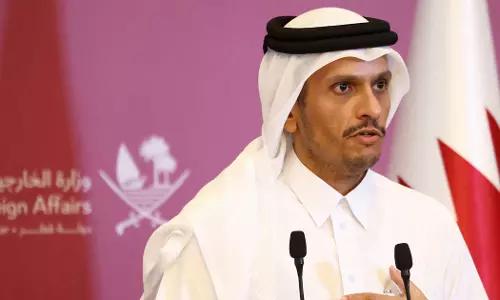 ഗസ്സയ്ക്ക് അന്താരാഷ്ട്ര പിന്തുണവേണമെന്ന് ഖത്തര്‍ പ്രധാനമന്ത്രി.