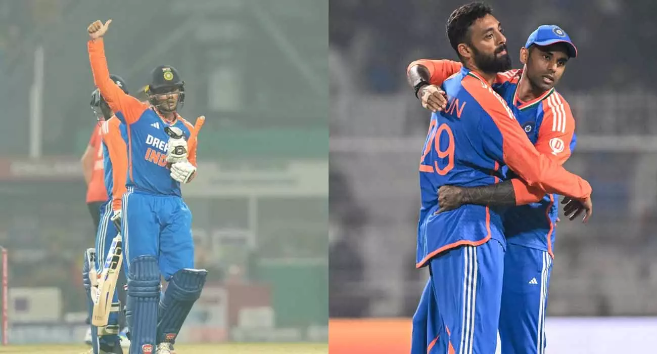 Abhishek sets fire to Eden Garden; India won the T20 against England by seven wickets