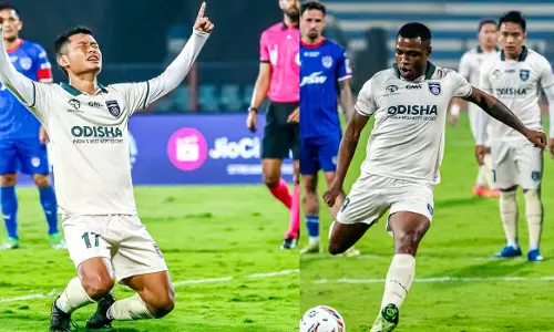 Comeback after trailing by two goals; Odisha defeated Bengaluru; 3-2