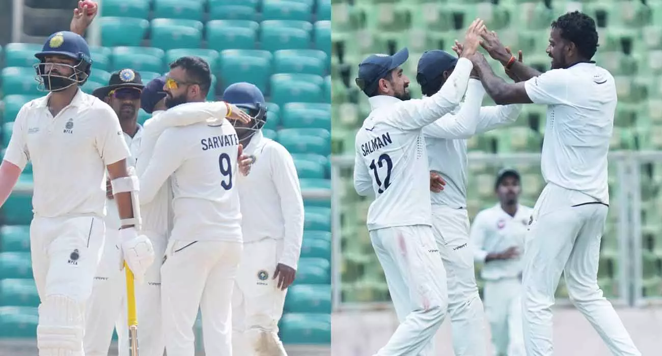 Throwing Madhya Pradesh, Kerala; Strong position in Ranji Trophy