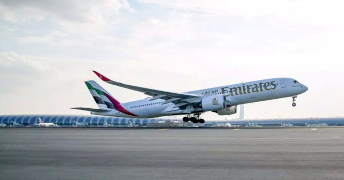 Emirates A350 flights to India; First Service on Republic Day