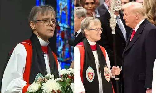 കുടിയേറ്റക്കാരോടും ട്രാൻസ്ജെൻഡറുകളോടും കരുണ കാണിക്കണം; ട്രംപിനോട് ബിഷപ്പ് കുടിയേറ്റക്കാരോടും ട്രാൻസ്ജെൻഡറുകളോടും കരുണ കാണിക്കണം; ട്രംപിനോട് ബിഷപ്പ്