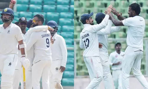 Throwing Madhya Pradesh, Kerala; Strong position in Ranji Trophy