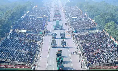 എഴുപ്പത്തിയാറാം റിപ്പബ്ലിക്ക് ദിനാഘോഷത്തിന്റെ നിറവിൽ രാജ്യം