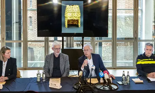 നെതർലാൻഡ്‌സിലെ ഡ്രെൻ്റ്‌സ് മ്യൂസിയത്തിൽ മോഷണം; നഷ്ടമായത് 2,450 വർഷം പഴക്കമുള്ള സ്വർണ്ണ ഹെൽമറ്റ് ഉൾപ്പടെയുള്ള പുരാവസ്തുക്കൾ