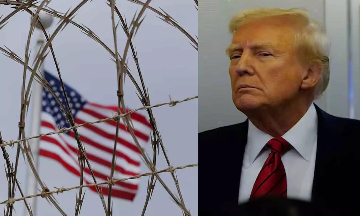 അനധികൃത കുടിയേറ്റക്കാർക്ക് ഇനി ഗ്വാണ്ടനാമോ; തടവറ വിപുലീകരിക്കാൻ ട്രംപിന്റെ ഉത്തരവ് അനധികൃത കുടിയേറ്റക്കാർക്ക് ഇനി ഗ്വാണ്ടനാമോ; തടവറ വിപുലീകരിക്കാൻ ട്രംപിന്റെ ഉത്തരവ്