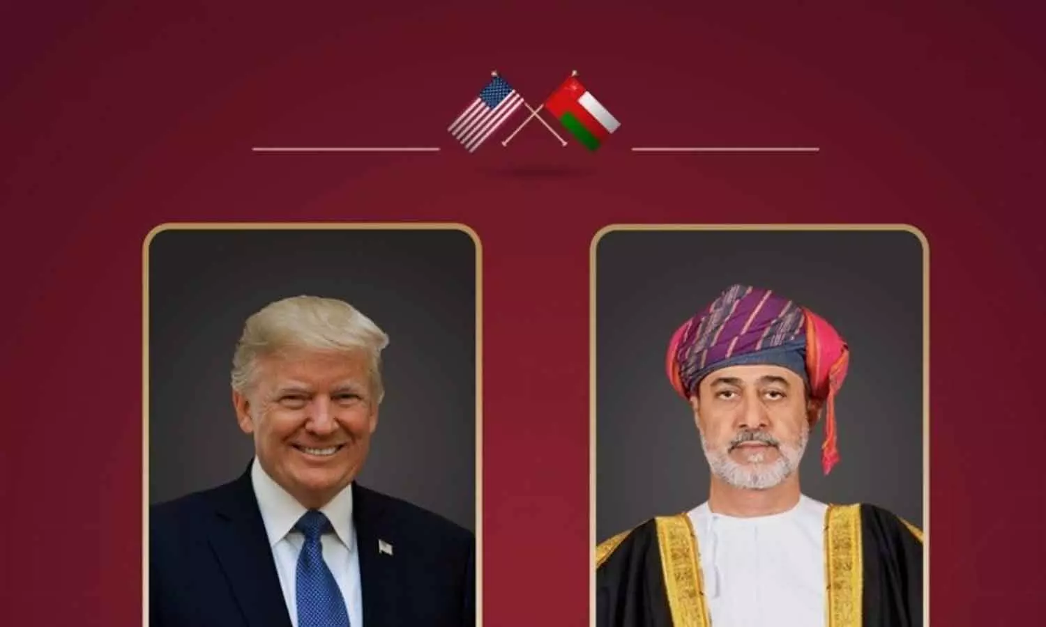 HM sends a cable of condolences to trump