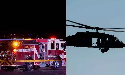 അമേരിക്കയിൽ വിമാനവും ഹെലികോപ്ടറും കൂട്ടിയിടിച്ചു; വിമാനത്തിലുണ്ടായിരുന്നത് 65 യാത്രക്കാർ