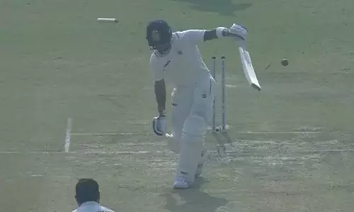 ആറ് റണ്‍സുമായി ക്ലീന്‍ ബൗൾഡ്‌ ; രഞ്ജിയിലും രക്ഷയില്ലാതെ കോഹ്‍ലി