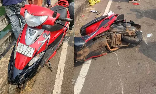 മലപ്പുറം തിരൂരങ്ങാടിയിൽ സ്കൂട്ടറിൽ ലോറിയിടിച്ച് യുവതിക്ക് ദാരുണാന്ത്യം