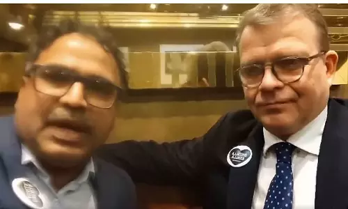 President of Finland Malayali Association met with Prime Minister Petri Orpo