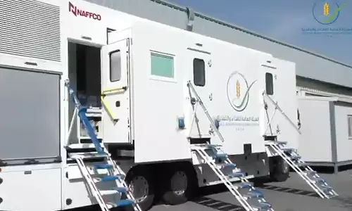 കുവൈത്തിലെ ആദ്യത്തെ മൊബൈൽ ഭക്ഷ്യ പരിശോധനാ ലാബ് വിമാനത്താവളത്തിൽ പ്രവർത്തനമാരംഭിച്ചു കുവൈത്തിലെ ആദ്യത്തെ മൊബൈൽ ഭക്ഷ്യ പരിശോധനാ ലാബ് വിമാനത്താവളത്തിൽ പ്രവർത്തനമാരംഭിച്ചു