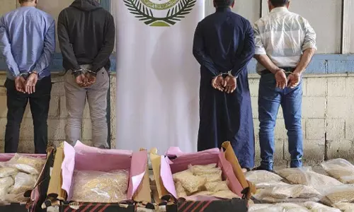 സൗദിയിൽ മയക്ക് മരുന്ന് കടത്തിയതിന് പിടികൂടിയ മൂന്ന് വിദേശികളുടെ വധ ശിക്ഷ നടപ്പാക്കി