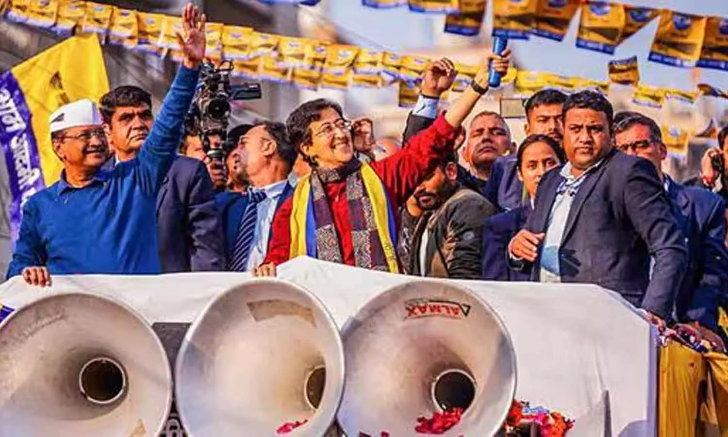 Delhi assembly election key constituencies picture