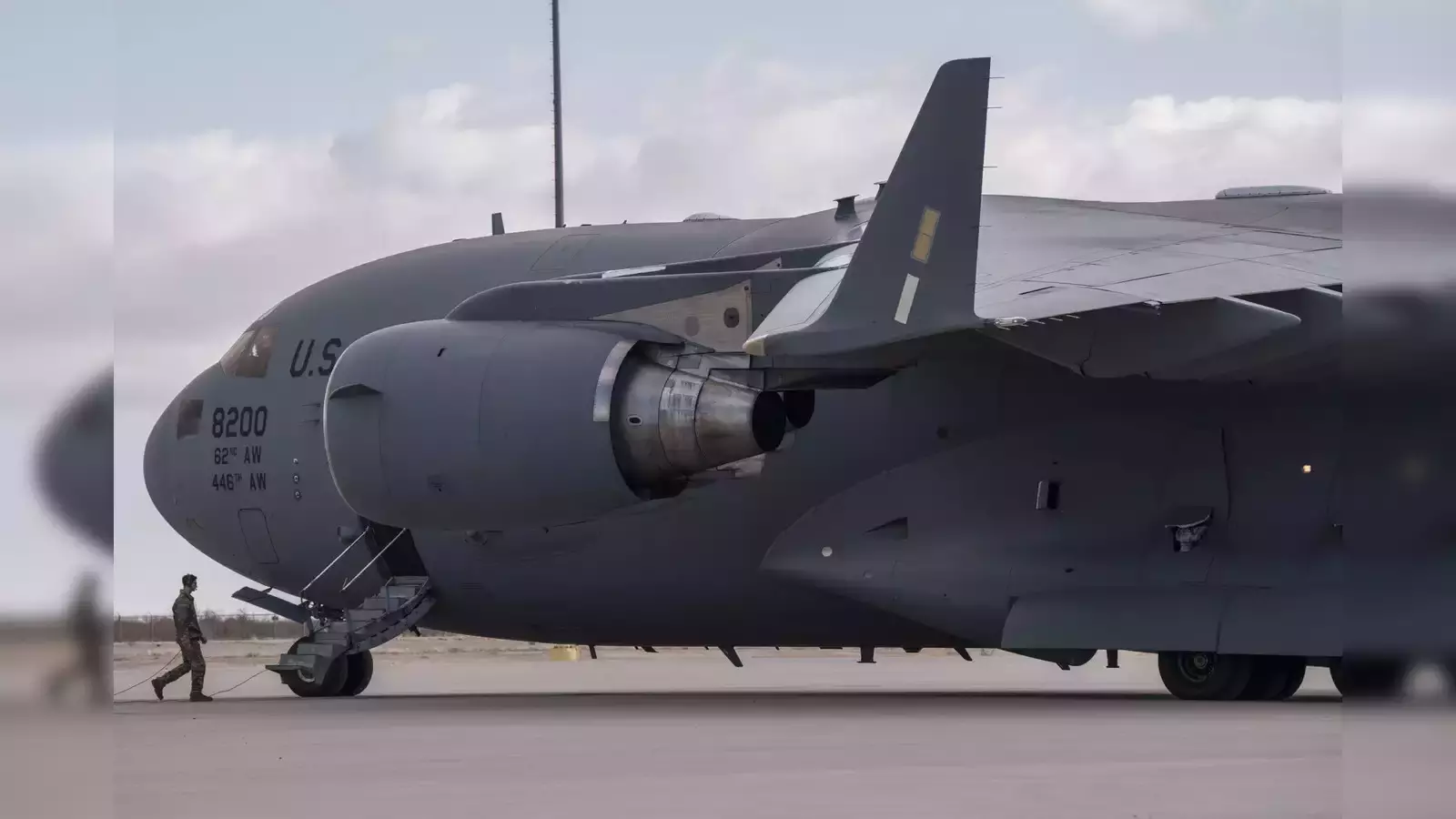 C-17 military aircraft