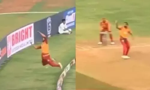 Unbelievable fielding blocked the boundary; But what happened next was a huge blunder—the video