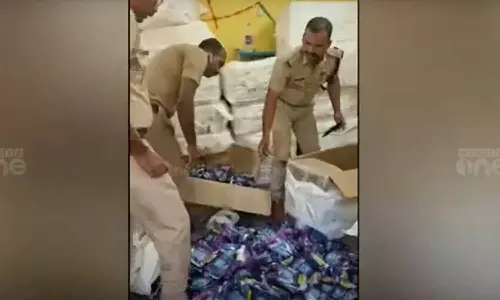 പാഴ്സൽ സർവീസിന്റെ മറവിൽ ലഹരി കച്ചവടം; പിടികൂടിയത് 50 ലക്ഷം രൂപയുടെ നിരോധിത ലഹരി