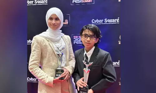 ഇന്റർനാഷണൽ ഡിജിറ്റൽ ഫെസ്റ്റിൽ ശ്രദ്ധേയ നേട്ടവുമായി മലയാളി സഹോദരങ്ങൾ