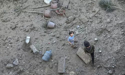 ഗസ്സയിൽ കണ്ണീരുപ്പു കലർന്ന പുഞ്ചിരി വിരിയുമ്പോൾ