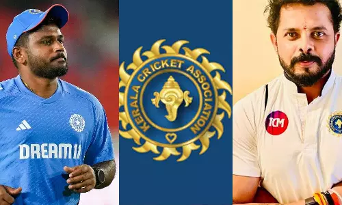 സഞ്ജുവിനെ പിന്തുണച്ചത് ഇഷ്ടപ്പെട്ടില്ല; ശ്രീശാന്തിനെതിരെ വക്കീല് നോട്ടീസയച്ച് കെസിഎ സഞ്ജുവിനെ പിന്തുണച്ചത് ഇഷ്ടപ്പെട്ടില്ല; ശ്രീശാന്തിനെതിരെ വക്കീല് നോട്ടീസയച്ച് കെസിഎ