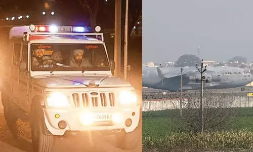 യാത്രയിലുടനീളം കൈ കാലുകളിൽ വിലങ്ങുവെച്ചു, വാഷ്‌റൂമിൽ പോകാൻപോലും ബുദ്ധിമുട്ടി: യുഎസിൽ നിന്ന് തിരിച്ചെത്തിയ ഇന്ത്യക്കാര്‍ പറയുന്നു