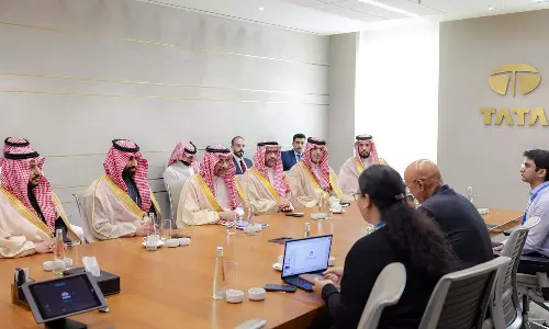 Saudi Industry Minister Discusses Cooperation With Indias TATA Group