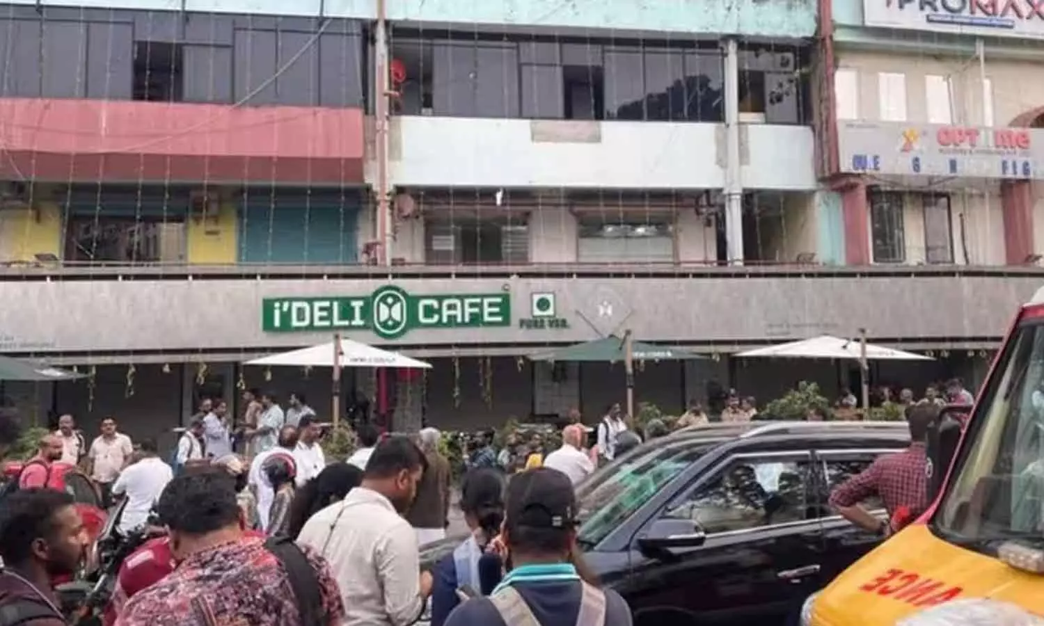 ഐഡലി കഫെയിലെ പൊട്ടിത്തെറി: ഹോട്ടൽ ഉടമയ്ക്കെതിരെ കേസെടുത്ത് പോലീസ്