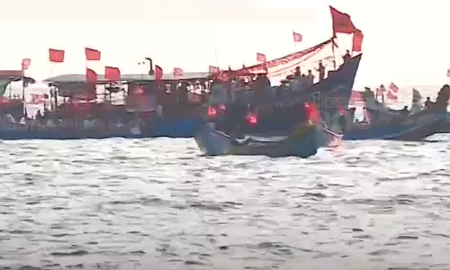 കേന്ദ്രത്തിന്റെ കടൽ ഖനന നീക്കത്തിനെതിരെ കൊല്ലത്ത് പ്രതിഷേധവുമായി സിഐടിയു മത്സ്യത്തൊഴിലാളി ഫെഡറേഷൻ