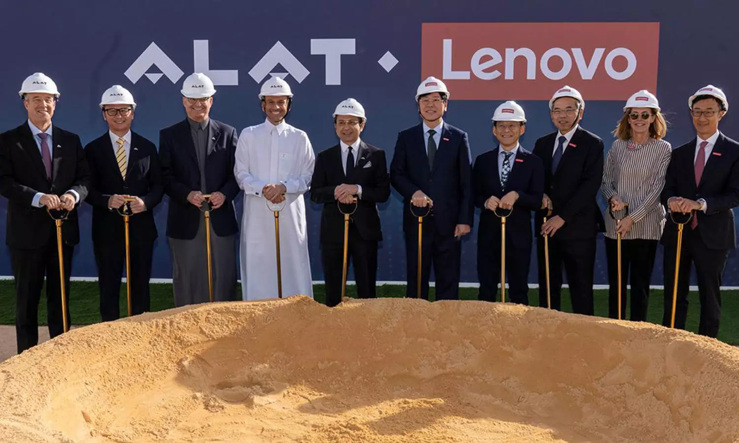 Lenovo And Alat Break Ground On Manufacturing Facility In Riyadh Lenovo And Alat Break Ground On Manufacturing Facility In Riyadh