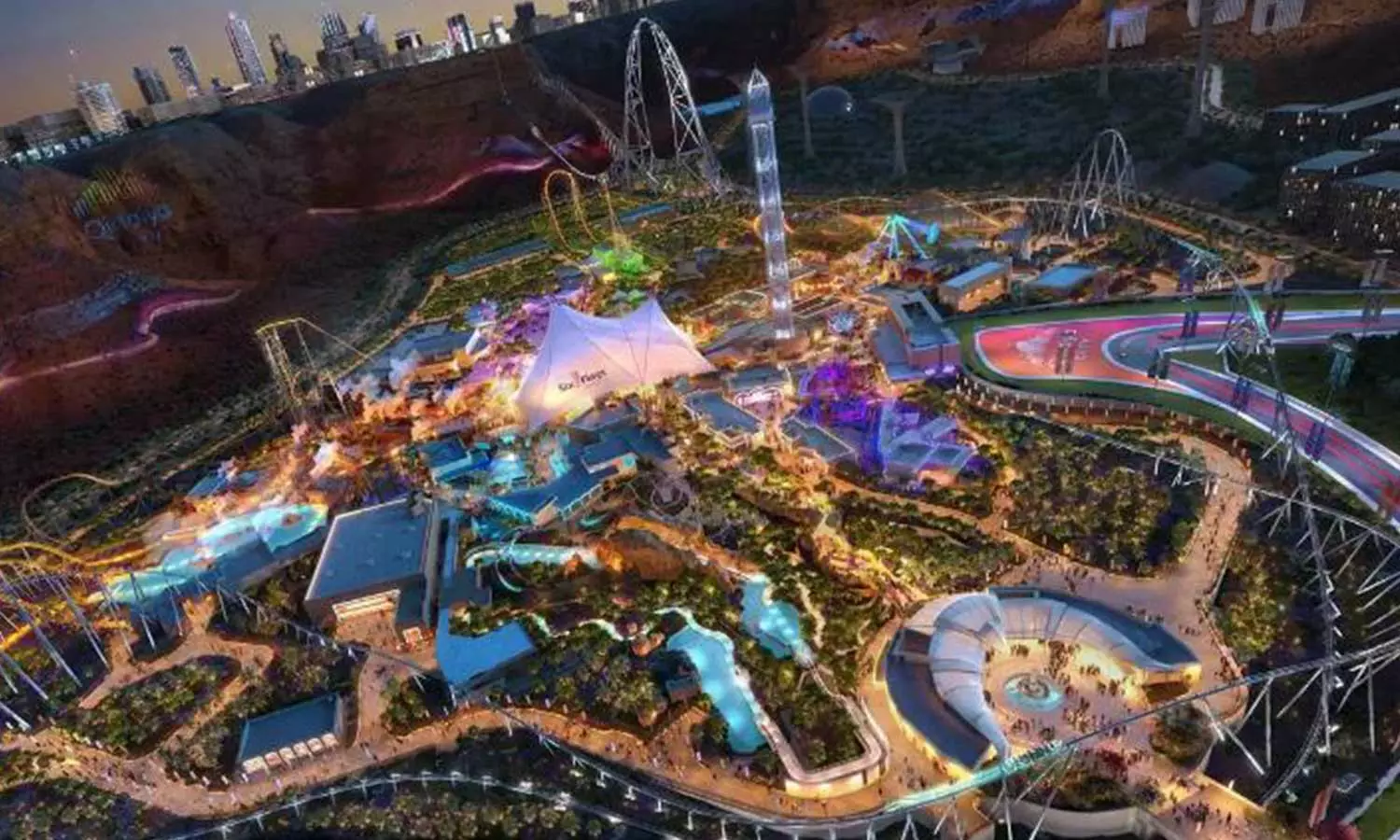 Qiddiya Partners With Six Flags To Operate Two Theme Parks