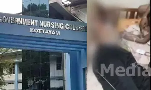 ഗാന്ധിനഗർ ഗവൺമെന്റ് നഴ്സിങ് കോളജിലെ ഞെട്ടിക്കുന്ന റാഗിങ് ദൃശ്യങ്ങൾ പുറത്ത്