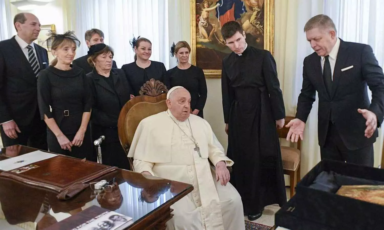 Pope Francis being hospitalised for medical tests