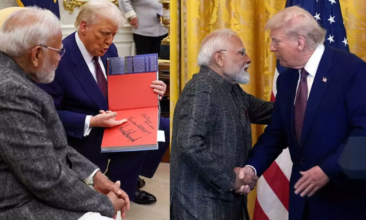 Our Journey Together: Heres what Donald Trump gifted PM Modi Our Journey Together: Heres what Donald Trump gifted PM Modi