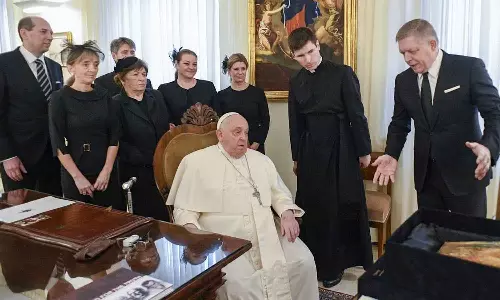 Pope Francis being hospitalised for medical tests