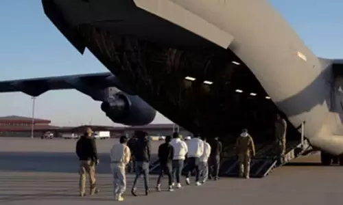 അമേരിക്കയിൽ നിന്നുള്ള ഇന്ത്യൻ കുടിയേറ്റക്കാരുമായുള്ള രണ്ടാം വിമാനം ഇന്ന് എത്തും