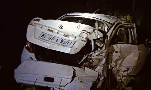 ഇടുക്കിയിൽ കാർ കൊക്കയിലേക്ക് മറിഞ്ഞ് ഒരു മരണം