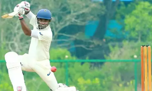 Kerala under Sachins wings; 206-4 against Gujarat in Ranji Trophy