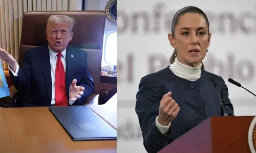 മെക്സിക്കോ ഉൾക്കടലിന്റെ പേര് മാറ്റിയ തീരുമാനം പിൻവലിക്കണം, അല്ലെങ്കില് നിയമനടപടി; ഗൂഗിളിനോട് മെക്സിക്കോ മെക്സിക്കോ ഉൾക്കടലിന്റെ പേര് മാറ്റിയ തീരുമാനം പിൻവലിക്കണം, അല്ലെങ്കില് നിയമനടപടി; ഗൂഗിളിനോട് മെക്സിക്കോ