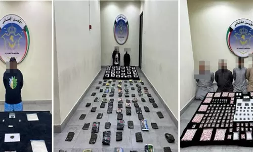 56 kg of drugs and 27,000 narcotic pills were seized in Kuwait