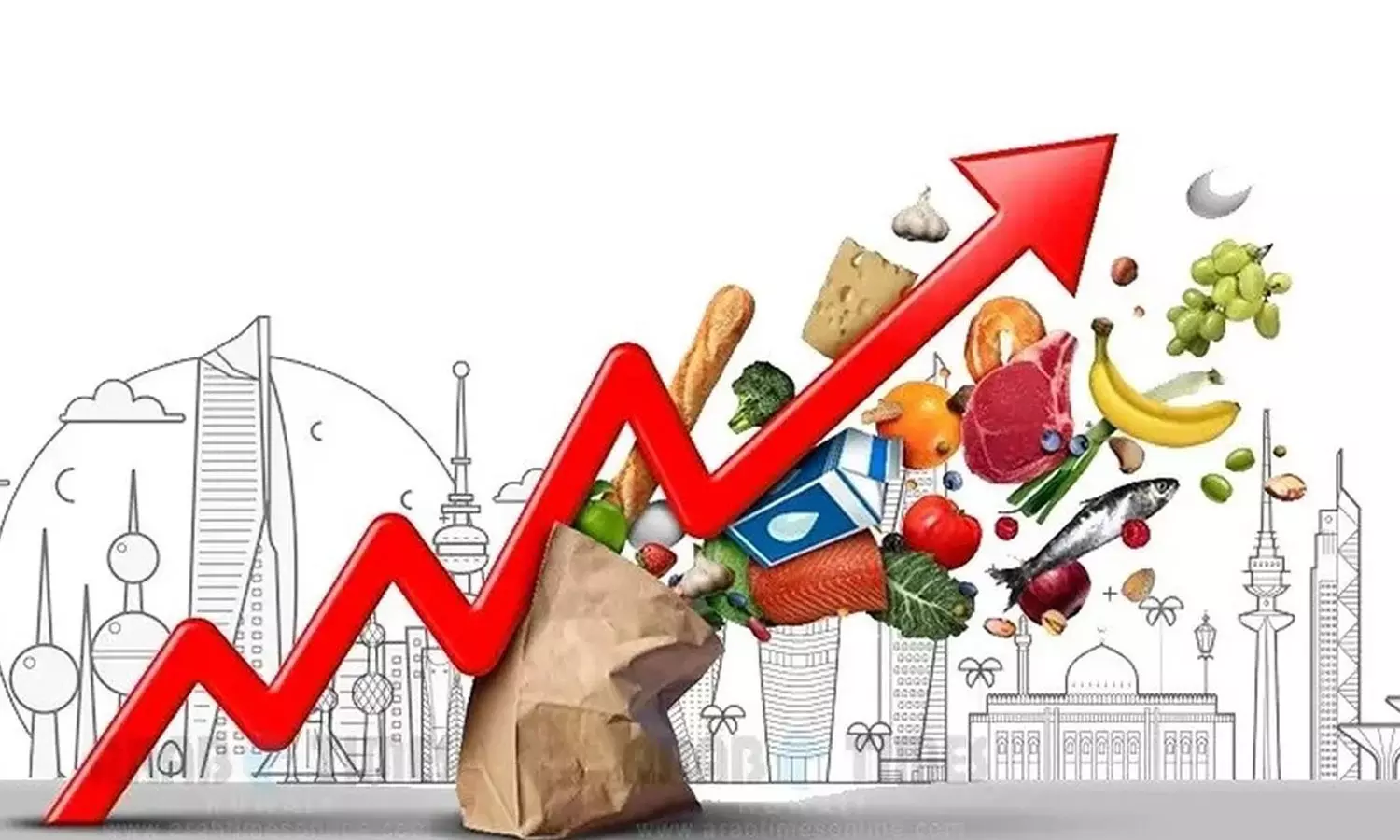 കുവൈത്തിൽ പണപ്പെരുപ്പം ഉയർന്നു തന്നെ; ജനുവരിയിൽ 2.5 ശതമാനം വർധന