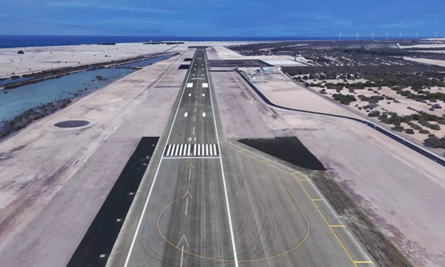 Abu Dhabi Completes Rehabilitation Project At Sir Bani Yas Airport Abu Dhabi Completes Rehabilitation Project At Sir Bani Yas Airport